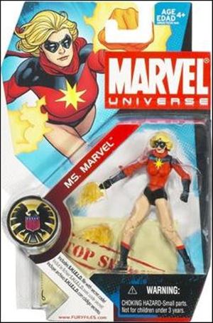 Marvel Universe (Series 1) figure 023 Ms. Marvel (Classic)