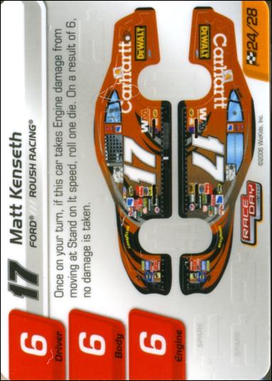 NASCAR Race Day 2006 Series 1 (Base Set) card 24.1 Matt Kenseth