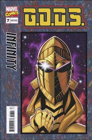 G.O.D.S. issue 7-C Ron Lim Cosmic Homage Cover