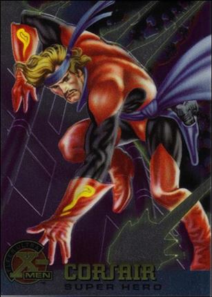 1996 Fleer Ultra X-Men All Chromium (Base Set) card 50 Corsair