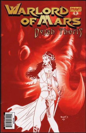 Warlord of Mars: Dejah Thoris issue 4-F Paul Renaud Martian Red Cover