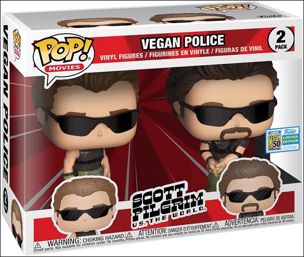 POP! Movies Multi-Packs figure nn16 Vegan Police SDCC 2019 Exclusive