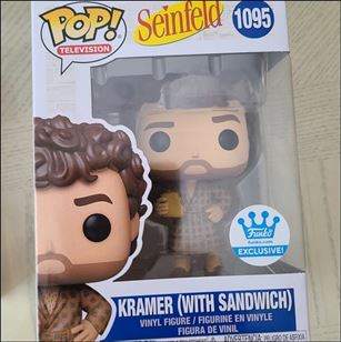 POP! Television figure 1095 Kramer (with sandwich)