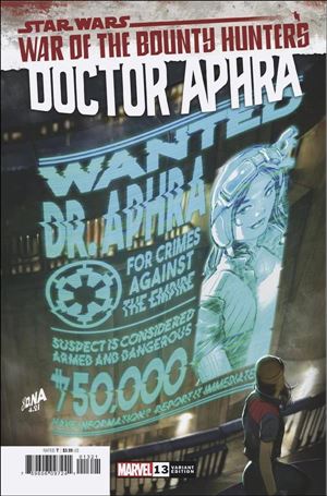Star Wars: Doctor Aphra issue 13-B David Nakayama Wanted Poster Cover