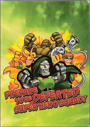 Marvel Super Hero Squad (Base Set) card 55 Prepare To Be Defeated Super Hero Squad