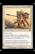 Magic the Gathering: Onslaught (Base Set) card 20 Daru Lancer