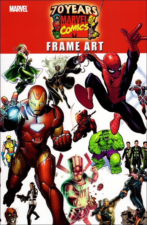 Marvel 70th Anniversary Frame Art Comic issue 1 Wraparound Cover