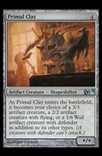Magic the Gathering: 2013 Core Set (Base Set) card 210 Primal Clay