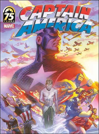 Captain America 75th Anniversary Magazine issue 1-D Alex Ross Cover