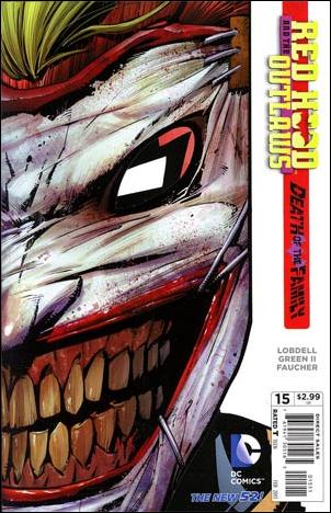 Red Hood and the Outlaws (2011) issue 15 Die-Cut Cover