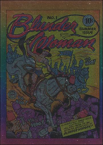 Defective Comics (Parallel Silver Foil Set) card SF12 Blunder Woman #1