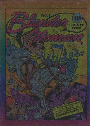 Defective Comics (Parallel Silver Foil Set) card SF12 Blunder Woman #1