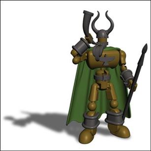 Stikfas figure 26 G2 Gamma Male Viking