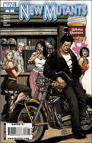 New Mutants (2009) issue 3-B Yanick Paquette 1:10 50's Decade Cover