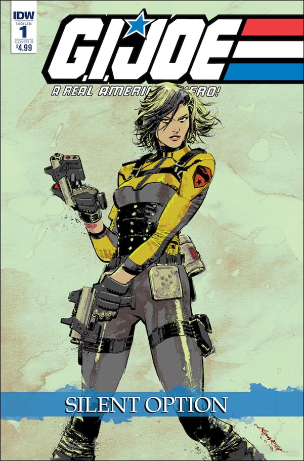 G.I. Joe: A Real American Hero: Silent Option issue 1-B Kenneth Loh Cover