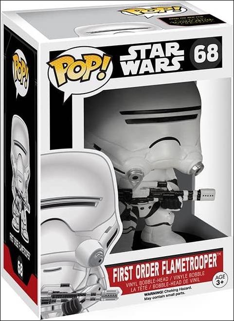 POP! Star Wars figure 68 First Order Flametrooper