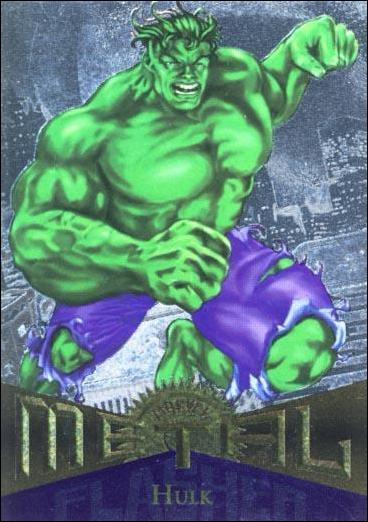 Marvel Metal (Parallel Flasher Set) card 31 Hulk