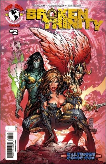 Broken Trinity issue 2-D Marc Silvestri Baltimore Comic-Con Cover