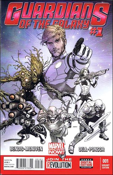 Guardians of the Galaxy (2013) issue 1-I Steve McNiven Party Cover