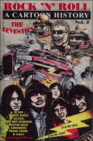 Rock N' Roll: A Cartoon History Cover Image 2