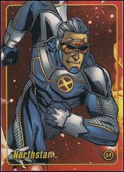 Marvel Heroes Figure Factory: Series 2 (Base Set) card 54 Northstar