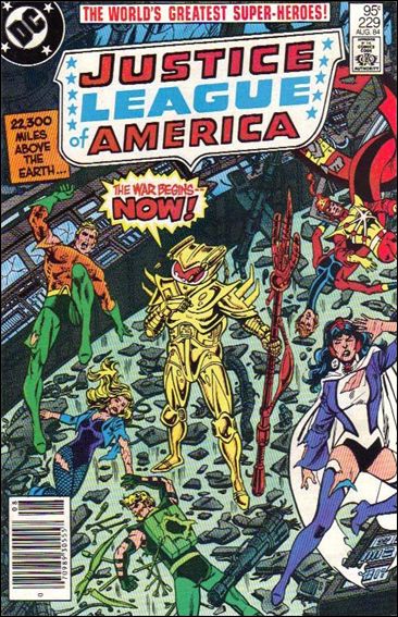Justice League of America (1960) issue 229-B Canadian Price Cover