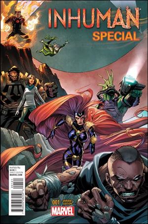 Inhuman Special issue 1-B Adam Kubert Connecting Cover 