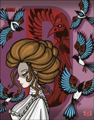 One for Sorrow issue 1-E Junko Mizuno Virgin 1:50 Wrap Cardstock Cover