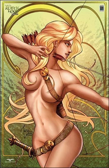 Grimm Fairy Tales Presents Robyn Hood (2012) issue 5-E Billy Tucci Moore Editions "Nude" Cover 1/100