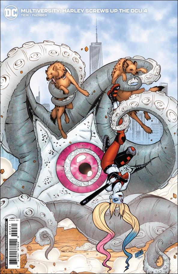 Multiversity: Harley Screws Up the DCU issue 4-C Travis Mercer 1:25 Cardstock Cover