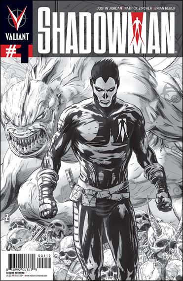 Shadowman (2012) issue 1-E Patrick Zircher Sketch Cover (2nd Printing)