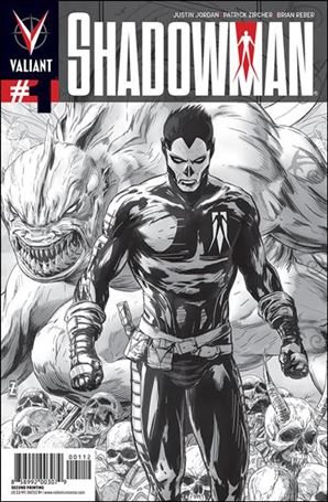 Shadowman (2012) issue 1-E Patrick Zircher Sketch Cover (2nd Printing)