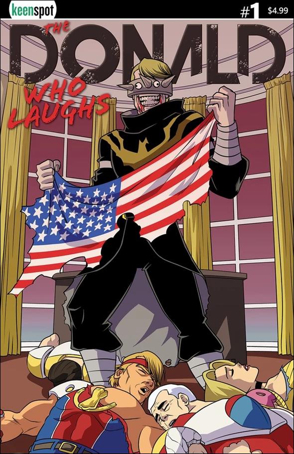 Donald Who Laughs issue 1-C Oval Office Cover