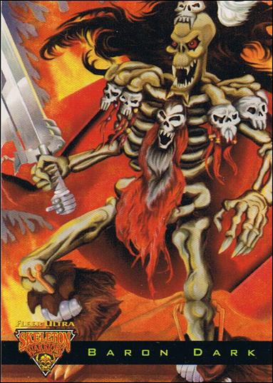 Fleer Ultra Skeleton Warriors (Lumabone Subset) card One Baron Dark