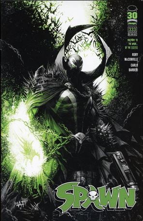Spawn issue 333 Francesco Mattina Cover
