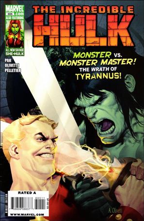 Incredible Hulk (1968) issue 605 Ariel Olivetti Cover