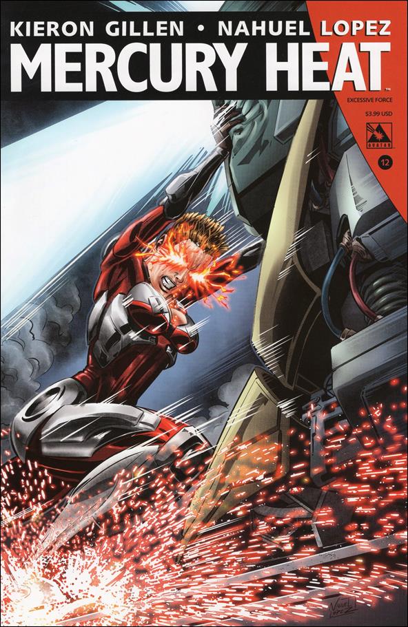 Mercury Heat issue 12-D Nahuel Lopez Excessive Force Cover
