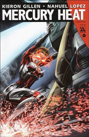 Mercury Heat issue 12-D Nahuel Lopez Excessive Force Cover