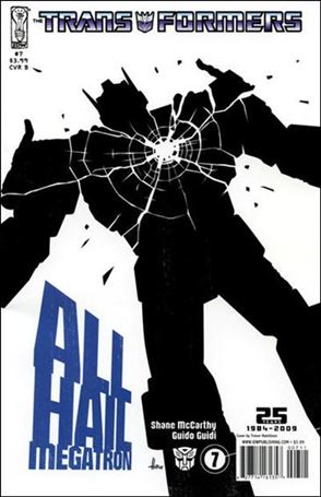 Transformers: All Hail Megatron issue 7-B Trevor Hutchison Cover
