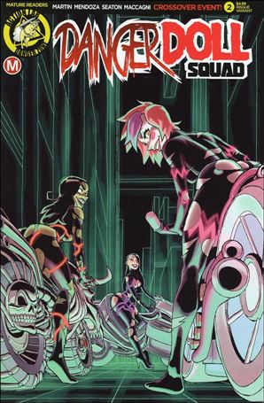 Danger Doll Squad issue 2-B Winston Young Risque Cover