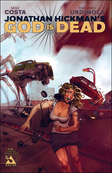 God is Dead issue 18-B German Nobile Carnage Wraparound Cover