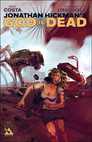 God is Dead issue 18-B German Nobile Carnage Wraparound Cover