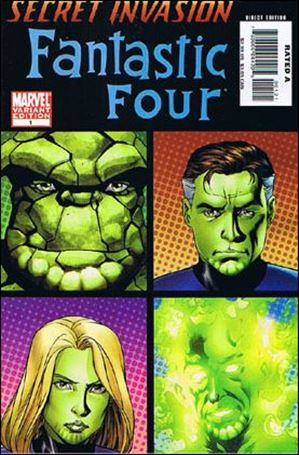 Secret Invasion: Fantastic Four issue 1-B Mike Mckone 1:15 Cover