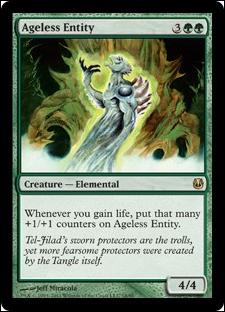 Magic the Gathering: Duel Decks: Ajani vs. Nicol Bolas card 18 Ageless Entity