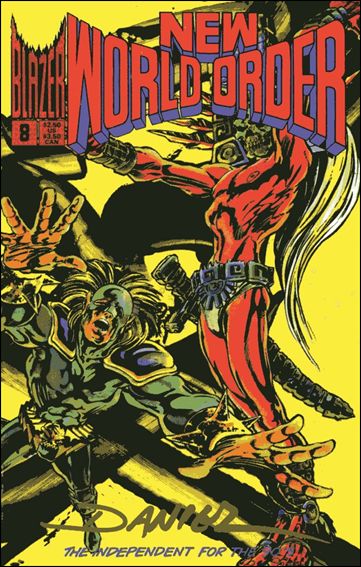 New World Order (1992) issue 8 Wraparound Cover