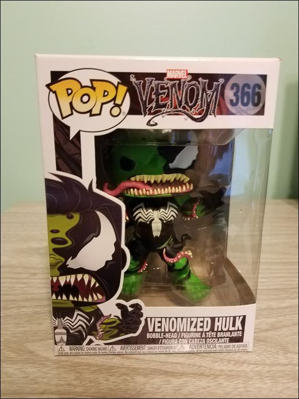 POP! Marvel figure 366 Venomized Hulk