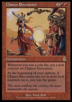 Magic the Gathering: Odyssey (Base Set) card 182 Chance Encounter