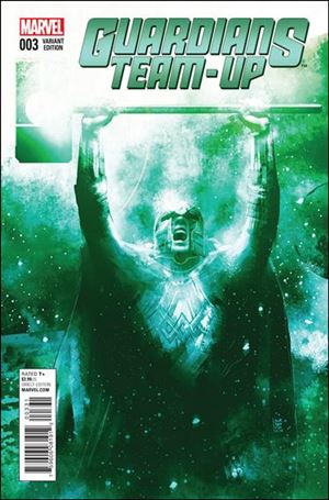 Guardians Team-Up issue 3-B Andrea Sorrentino 1:20 Cosmically Enhanced Cover