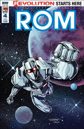 ROM (2016) issue 4-D Loston Wallace Subscription Cover