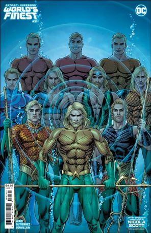 Batman/Superman: World's Finest issue 31-D Nicola Scott Artist Spotlight Cardstock Cover